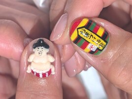 どすこい！お相撲ネイル
