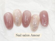 アムールユシマテン 上野湯島店(Amour)/キラキラ春夏ネイルコース¥7980