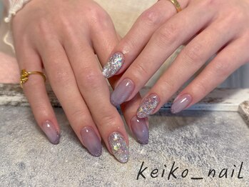 ケイコ ネイル アンド ビューティーサロン(keiko nail&beauty salon)/春キラキラネイル