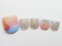 アンドシュシュネイル(&CHOU CHOU nail)/フット定額