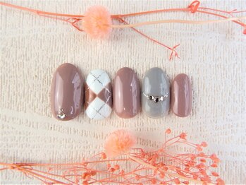 ネイルズガッシュ 蒲田西口店(NAILsGUSH)/＊上品アーガイル＊