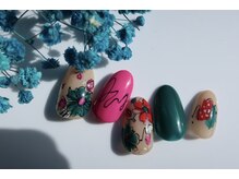 ペントハウス(Penthouse)/フラワーネイル/パラジェル