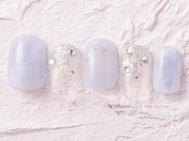 ブルーニュアンスラメグラ￥8050