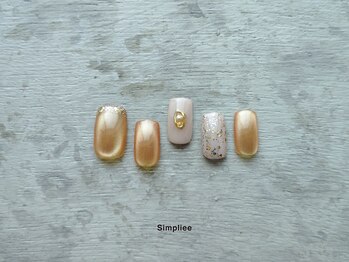シンプリー ネイルアンドアイラッシュ 祖師谷大蔵店(Simpliee Nail&Eyelash)/【ハンド】マグネットネイル