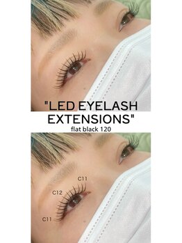 レイビューティー 浜町中央橋店(RAY+beauty)/≪LEDマツエク≫ FLAT black