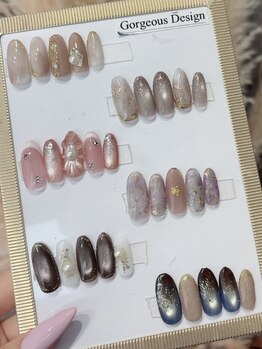 定額ゴージャスネイル