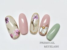 プレス ネイルアンドアイラッシュ(PRESS NAIL&EYELASH)/毎月更新♪9月のおすすめアート