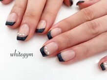 ホワイトジム(White Gym)/ワンカラー＋フレンチ