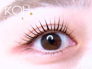 コウ 四ツ橋店(KOH)の写真/自まつ毛を最大限長く魅せるパ-マ《パリジェンヌラッシュリフト》自然な目元へ!【高濃度トリートメント付】