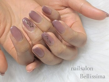 ベリッシマ 北仙台(Bellissima)/ワンポイントネイル♪