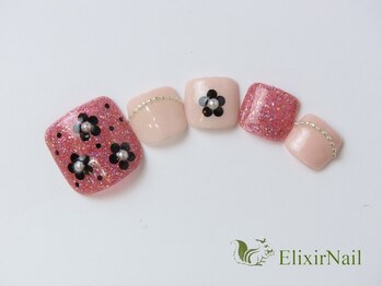 エリクサーネイル 池袋(Elixir Nail)/フット　やり放題/クーポン使用