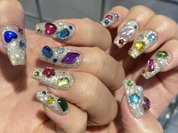 シェルネイル(SHELL NAIL)の写真/≪NEW夏色カラー沢山ご用意♪≫【横浜駅5分】★カラーはもちろんパーツも豊富！まずはSHELL NAILへGO♪