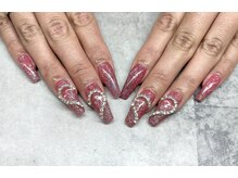 ケーエヌ(KN)/ハートチェーンネイル