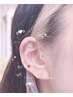 耳ツボジュエリー☆パーツ選び放題　10粒or14粒 ネイルと同時施術で¥500オフ