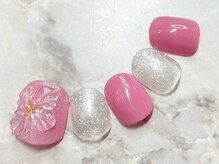 トータルビューティ ノイド(Noid)/FOOTサマークリアフラワー♪ 