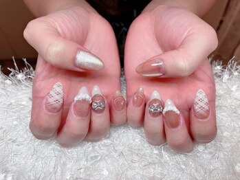 レアネイル 新宿(le'a nail)/チェックネイル