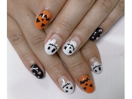 ハロウィンネイル