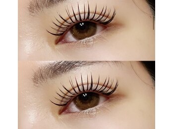 キューラッシュ 北千住店(Q-LASH)の写真/オトナ女性にもオススメの程よいボリューム感が魅力♪パリジェンヌ×まつエク“パリエク”もおすすめ◎