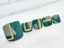 ネイルフロンティア 吉祥寺(NAIL FRONTIER)/秋色マットフット8980円～
