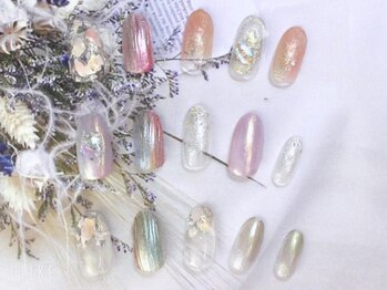 ハッピービューティー(Happy Beauty)/マグネットバカラネイル