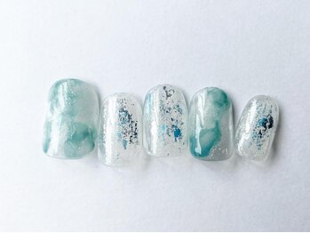 アイネイルズ 梅田店(I nails)/クリアラメニュアンス
