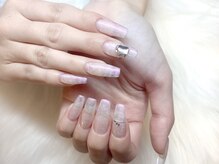 マシェリ(MA CHERIE)/長さだしシルクネイル