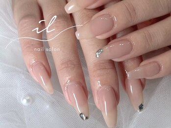 イル 神戸店/ベージュネイル