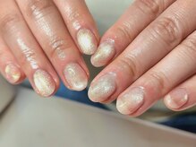ネイルビジョルノ つくばみどりの店(Nail Begiorno)/シンプル　マグネットネイル