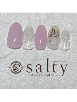 ネイルアンドアイラッシュサロン ソルティ 寺田町(salty)/雪の結晶