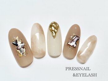 プレス ネイルアンドアイラッシュ(PRESS NAIL&EYELASH)/毎月更新♪9月のおすすめアート