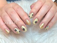 アンガット(angot.)/向日葵フルアートネイル