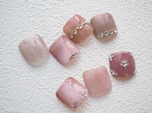 ルームイチマルニ バイ マルメネイル(room102 by malmonail)/Foot nail