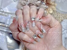 レアネイル 渋谷店(Le’a nail)/チーク持ち込みデザイン