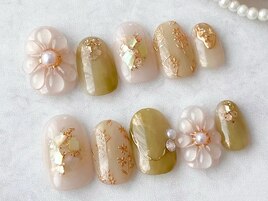 フラワーネイル