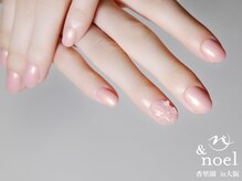 ノエル(Noel)/シンプルオフィスピンクネイル
