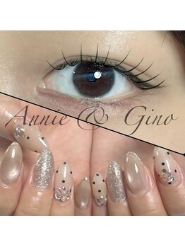 アニーアンドジーノ ウタヅ(Annie&Gino utazu)/《宇多津 ネイル&アイ同時施術》