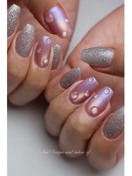 エフネイル(ef nail)の写真/【ご新規様/Hand4週間・Foot6週間以内オフ無料】施術時間内ならデザインアレンジも◎ぜひご相談ください♪