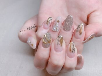ナナネイル(7.Nail)/クリスマスネイル