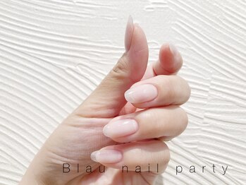 ブラウ ネイル パーティー(Blau Nail Party)/スカルプチュア～自然な爪・美爪