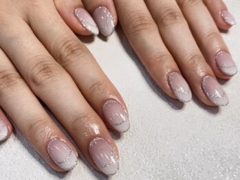 アイミーモア 国立店(aimer more)/ラインフレンチ×カラグラ