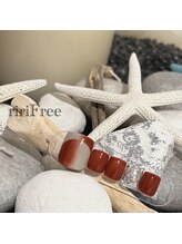 リリフリー(riri Free)/オンブレフレンチネイル