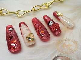 リップハートキャラネイル☆