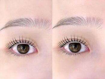 ケイトステージラッシュ 福山駅前店の写真/話題のまつ毛パーマ《パリジェンヌ》で上向きまつ毛をキープ♪ケアトリートメントでぐんっとまつ毛に★