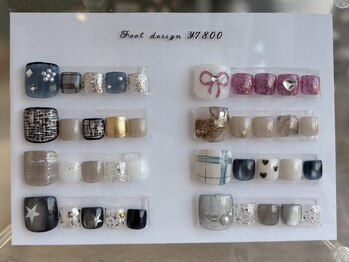 フット冬定額デザイン¥7800