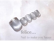 フェリーチェビューティー 浦和東口店(felice BEAUTY)/【定額フットデザイン】8500円