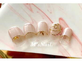 エムズサロン(M's Salon.)/定額ネイル/8500