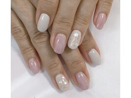 シンプルシェルネイル