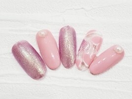 ハートネイル￥6480