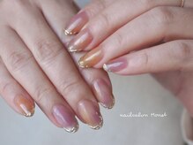 ネイルサロン モネ(Monet)/オレンジパープル