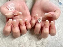 ネイルスタジオ アンビエント 表町店(Nail Studio ambient)/変形フレンチネイル